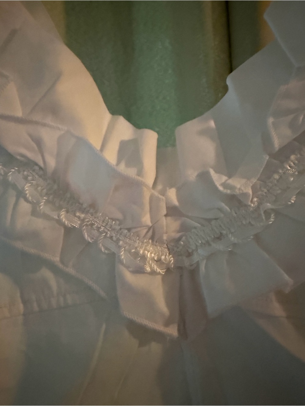 Ali & Kris White Ruffled Tie-Front Blouse - Picture 4 of 4